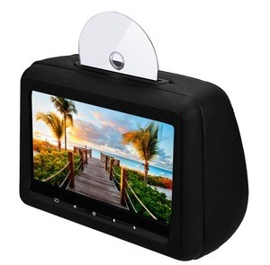 10.1 inch IPS touch screen dvd headrest monitor with HDMI input taxi advertising tv car headrest monitor dvd player