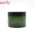 Import 10oz dark green shea butter container with black lid for bath salt from China