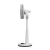 Import 12 volt brushless dc adjustable height air circulation portable stand electric pedestal fan from China
