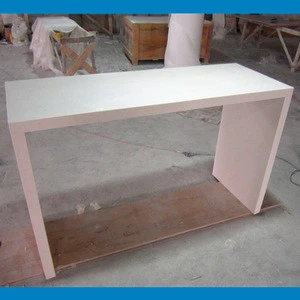 12 years&#39; factory quality warranty acrylic Solid Surface bar table, artificial stone counter desk