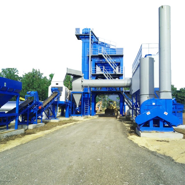 120tph Road construction machinery used asphalt mixing plant price with good quality