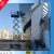 Import 12m lifter aerial working platform one man scissor lift crane building window cleaning equipment from China