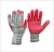 Import 13G nylon /HPPE liner Red color rubber coated latex rubber coating work gloves from China