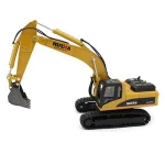 1:40 diecast excavator model toy for kids
