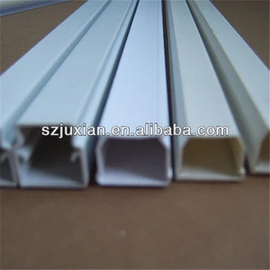 1.5mm pvc trunking duct plastic wire cable plastic ducting