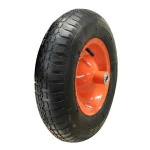 16 Inch 4.00-8 Wheelbarrow Spare Tyre, Pneumatic Trolley Wheel
