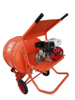 160l Gasoline Cement Mixers/mini Stainless Steel Concrete Mixer