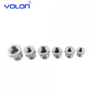1/8-1/4 1/4-3/8 3/8-1/2 1/2-3/4  3/4-&quot;1&quot; 3&quot;-4&quot; Equal Hex Head Threaded Stainless Steel bushing