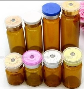 1ml 2ml 3ml 5ml 7ml 10ml 15ml 20ml 25ml 30ml 100ml clear/amber glass vial for lyophilization medicinal