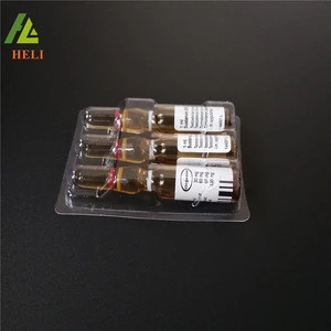 1ml*3 type blister packaging tray for ampoules