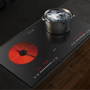 2 Burners built in cooker infrared electric induction cooker timer function Induction Cooktops Stove Cookers combined cooker