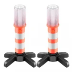 2 Pack Car LED Strobe Light  LED Traffic Baton Light Led Road Baton Road Warning Light