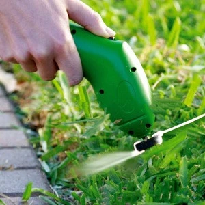 2 Pack Cordless Trimmer is a tool that will get ride of weeds works with any standard size zip tie Requires 6 AA batteries