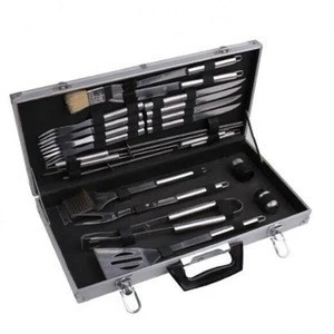 20 pieces stainless steel bbq tools /grill bbq tool set