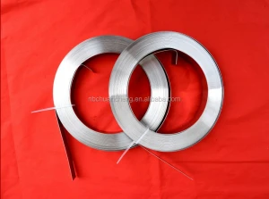 201/202/304/316L Stainless Steel Banding, 0.03&#x27;&#x27;THICK for bundle cables