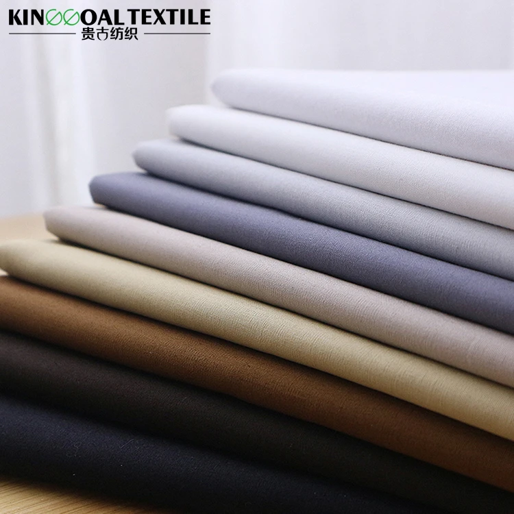 2018 high quality good sales 100% pure 100% organic cotton fabric