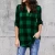 Import 2018 Latest Fashion Design Womens Plaid Shirts Long Sleeve Blouse Office Lady Cotton  Plus Size Blusas from China