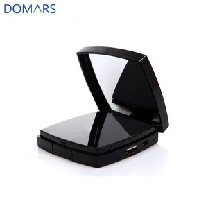 2018 New Products Electric Makeup Mirror Power Bank 3000mAh with Gift Box