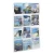 Import 2018 Wholesales Office Hanging Magazine Rack with Clear Acrylic Adjustable Pockets for Literature Display from China