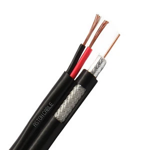 2019 ASTON CABLE RG6 with power CCTV coaxial construction CATV Communication cable
