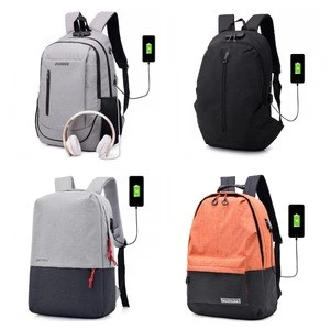 2019 China Wholesale school Laptop Backpack Custom Logo Anti theft Backpack  Laptop Backpack