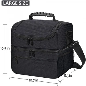 2020 Amazon Hot Sell  lunch bags for men  Fashion insulated lunch bags for men  with adjustable detachable shoulder straps