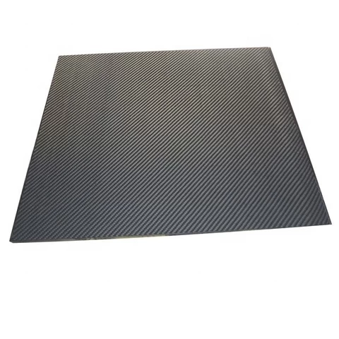 2020 High quality high strength plain/twill weave 3K carbon fiber plate Sheet 1mm 2mm 3mm 4mm 5mm