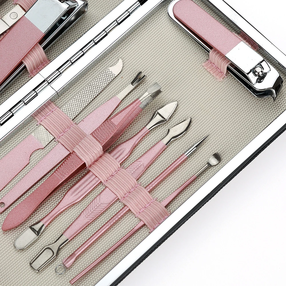 2020 Hot sale eyebrow grooming kit lash tweezers manicure tools tweezers nail manicure pedicure set