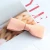 2020 hot style sell wholesale bow Baby Hair Accessory knot bows for baby girls hair matching beige soft ribbon clip on bow tie