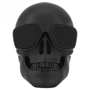 2020 new creative skull speaker fashion stereo portable mini Blue tooth speaker outdoor subwoofer