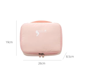 2020 New Memory Fabric Travel Cosmetic Bag For Make Up Women Men Makeup Cosmetic Bags Cases