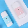 2020 new Mini rechargeable  portable small nano ultrasonic face beauty cool mist aroma humidifier  fogger supplier