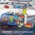 Import 2020 new products car wash station play set parking slot toys with light and music battery operated changed color die cast car from China