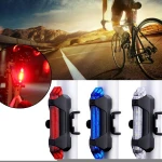 2020 New Waterproof Led Bike Accessories Bicycle Light usb bicycle rechargeable flashing Rear lights