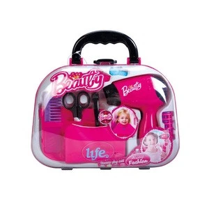 2020 Suitcase Plastic Hair Salon Tool Pretend Play Toy Other Toys For Girls Kids