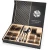 Import 2021 Amazon 24pcs Gold Plated Flatware Stainless Steel Fork Spoon Knife Cutlery metal tableware set with gift box from China