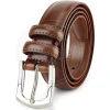 2021 Amazon Hot Selling Double Sides Rotatable Pin Buckle Leather Belt