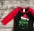 Import 2021 Christmas Mommy and me T-shirt Tops Children Boys Girls raglan sleeve Tees Holiday Mom and kids clothing from China