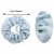 Import 2021 custom high quality multicolor luxury silk satin ponytail hair scrunchies for women girls from China