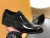 Import 2021 fashion  On Business Formal Dress Shoes Men Leather Shoes Shiny leather shoes Rubber wear-resistant combination bottom from China