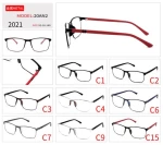 2022 Glasses Frame Full Rims Eyewear Frames In Stock Glass Eye Frame