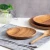 Import 2022 Serving Platter Round Acacia Wooden Charger Plate For Serving from China