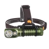 2023 Hot Selling 2000lm LED Rechargeable Mini Headlamp 90CRI  IPX8 Waterproof  Aluminum Alloy Headlight with Magnet Tail