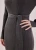 Import 2023 New Arrival womens quality knit crew neck casual pure cashmere dress women with belt from China