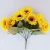 Import 2023 wholesale high quality plants indoor decoration artificial flower Seven sunflowers from China