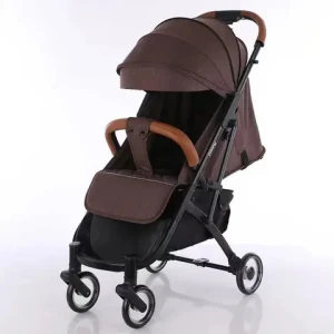 2024 4-in-1 Aluminium Alloy Folding Baby Stroller Small and Light Pram with Foldable Features