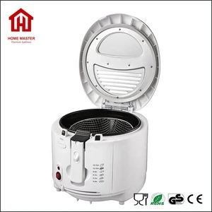 2.3L plastic with on&amp; off button housing deep fryer