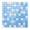 25x25 small blue swimming pool tiles prices