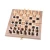 Import 3-in-1 Wooden Folding Chess Board Game with Dice Travel Chess Set for Kids Teens Adults Standard Backgammon Checkers from China