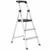 3 Step Optimal Aluminum Household Ladders Foldable with En 131